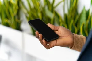 Slim Black Mobile Back Cover